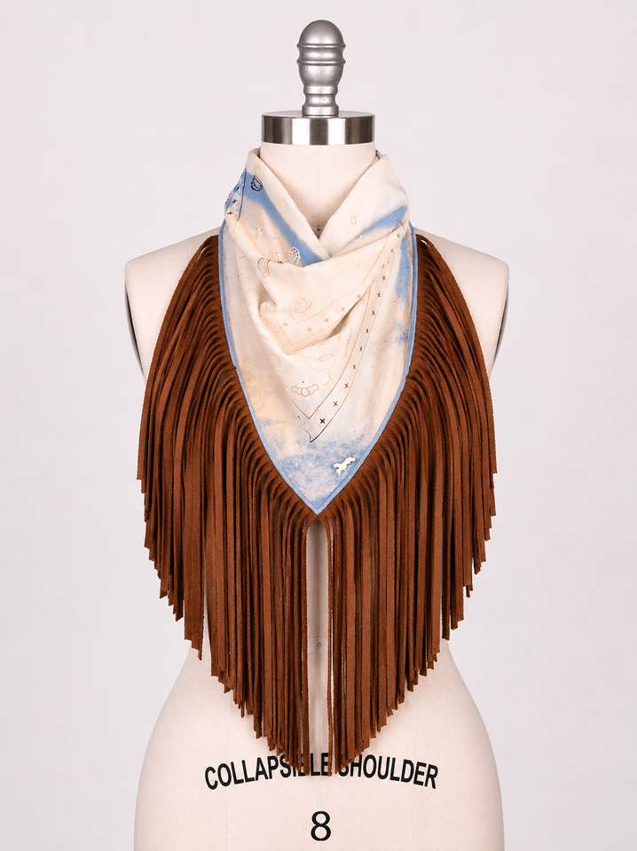 Up-cycled Westerly Fringe Bandana