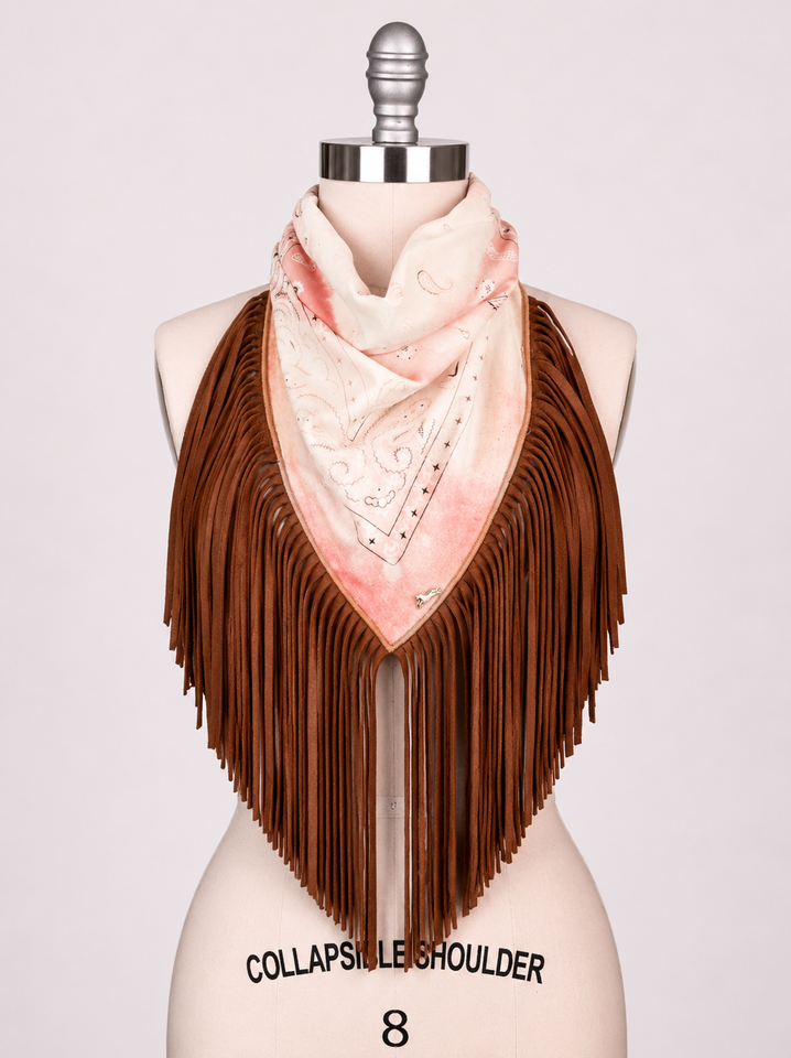 Up-cycled Westerly Fringe Bandana