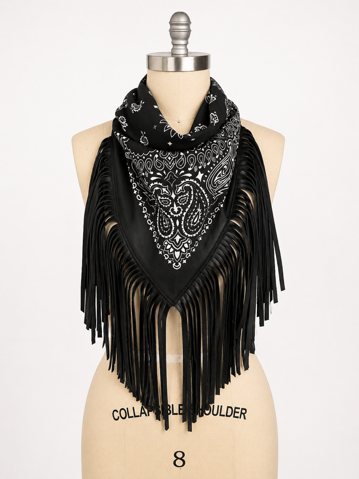 Up-cycled Westerly Fringe Bandana