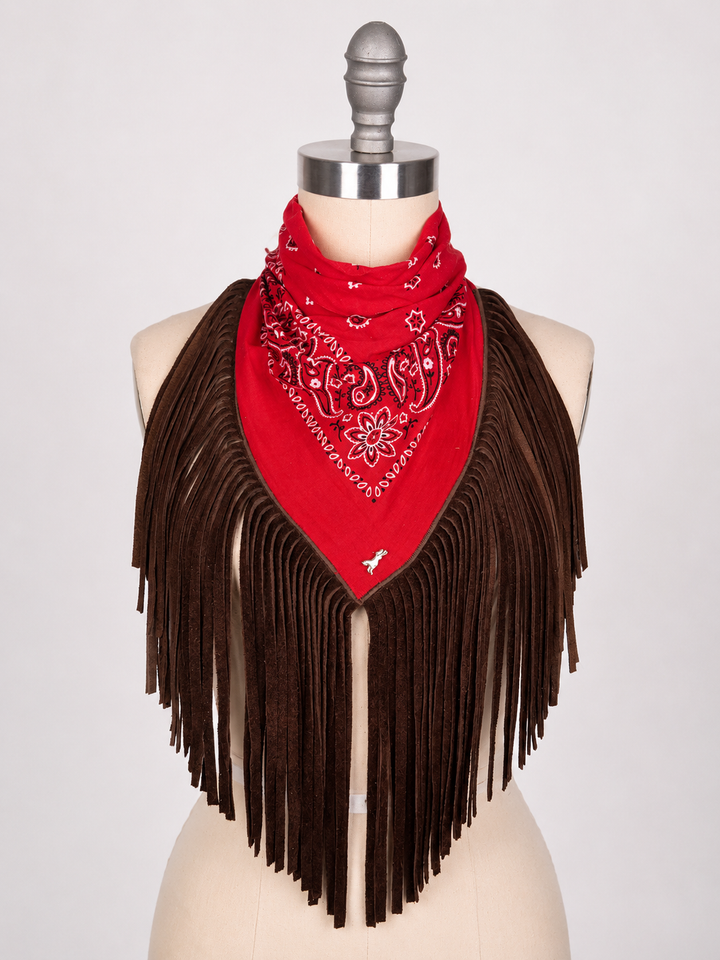 Up-cycled Westerly Fringe Bandana
