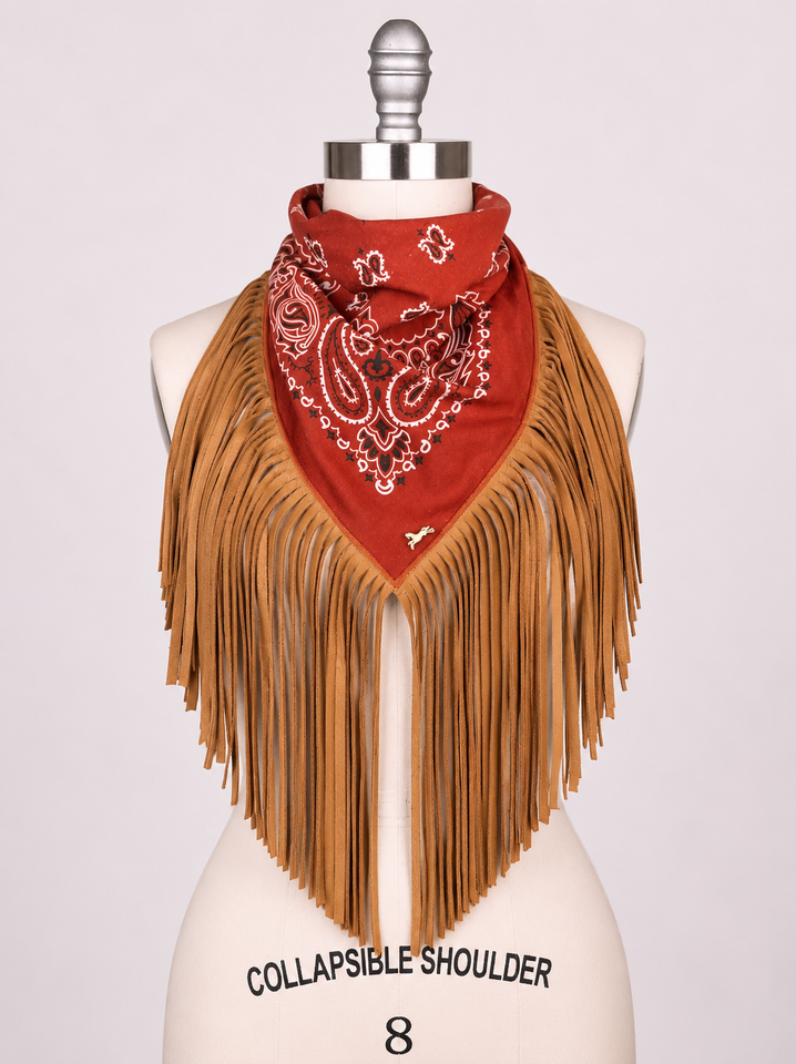 Up-cycled Westerly Fringe Bandana