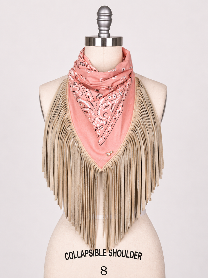 Up-cycled Westerly Fringe Bandana