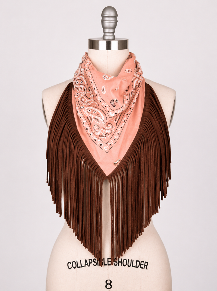 Up-cycled Westerly Fringe Bandana