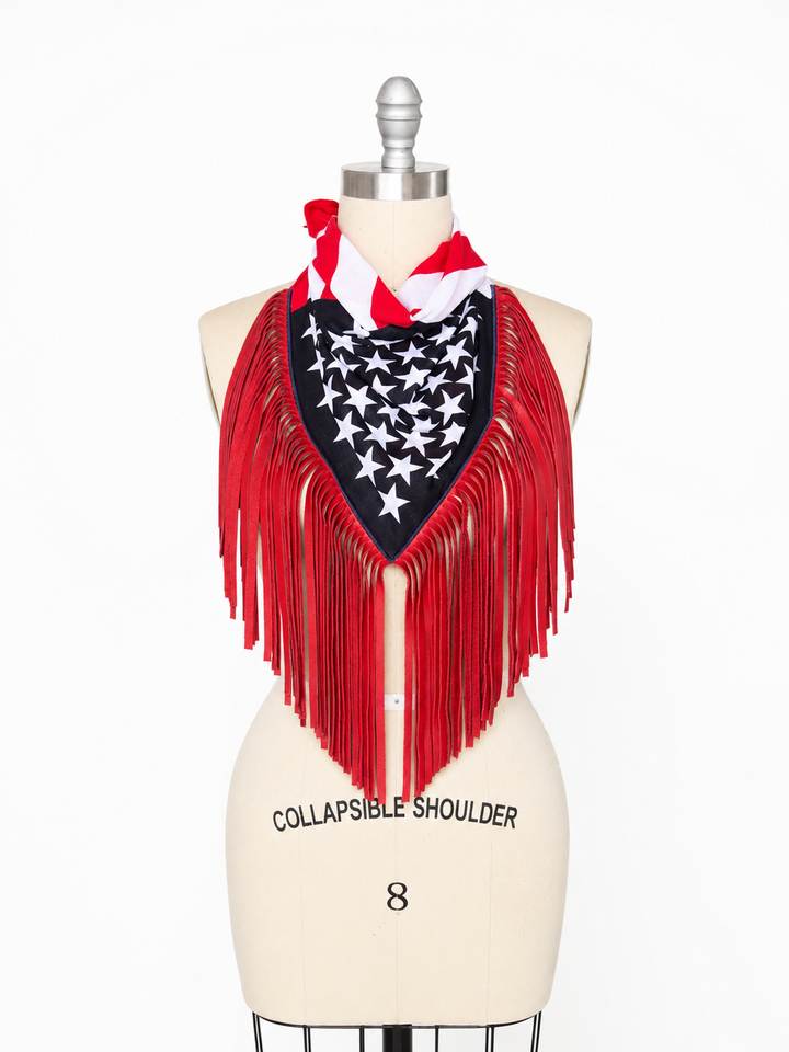 Up-cycled Westerly Fringe Bandana