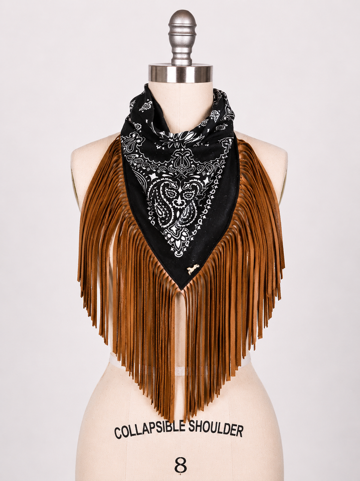 Up-cycled Westerly Fringe Bandana