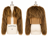 MŌRIAH Sheepskin Bolero