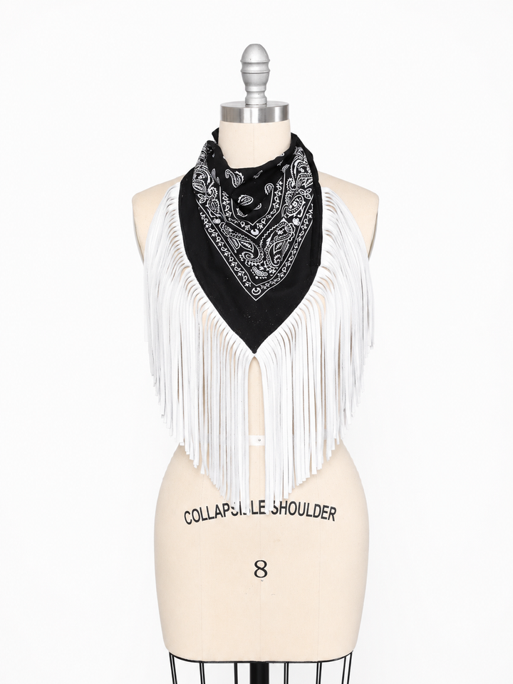 Up-cycled Westerly Fringe Bandana