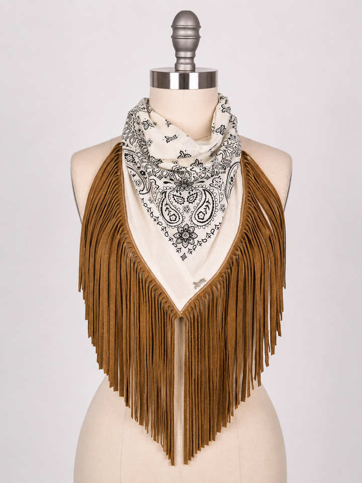 Up-cycled Westerly Fringe Bandana