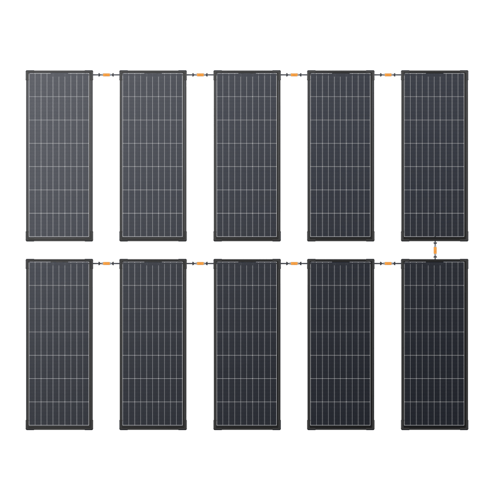EcoFlow 130W RVMax Starres Solarpanel (2 Stück)