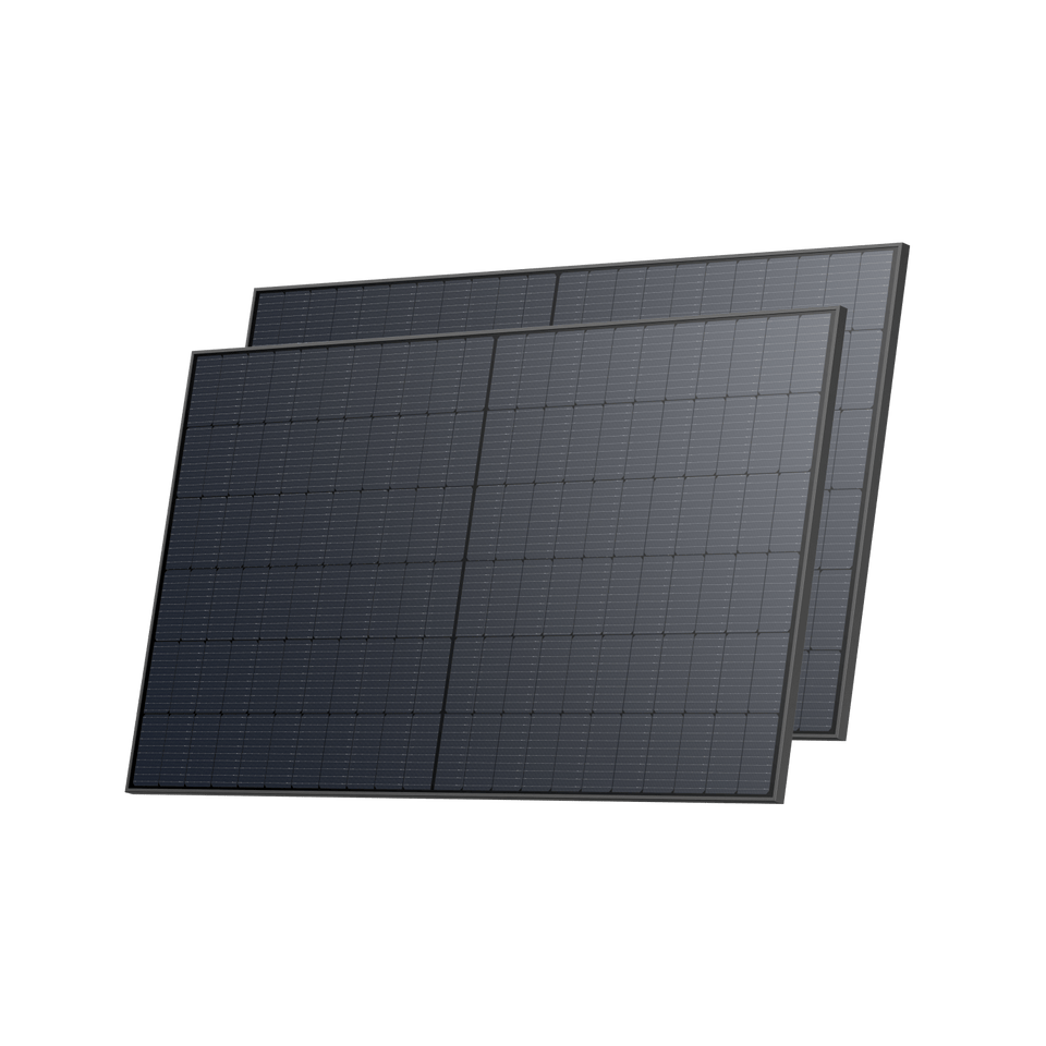 EcoFlow 520 W Starres Solarpanel (2 Stück)