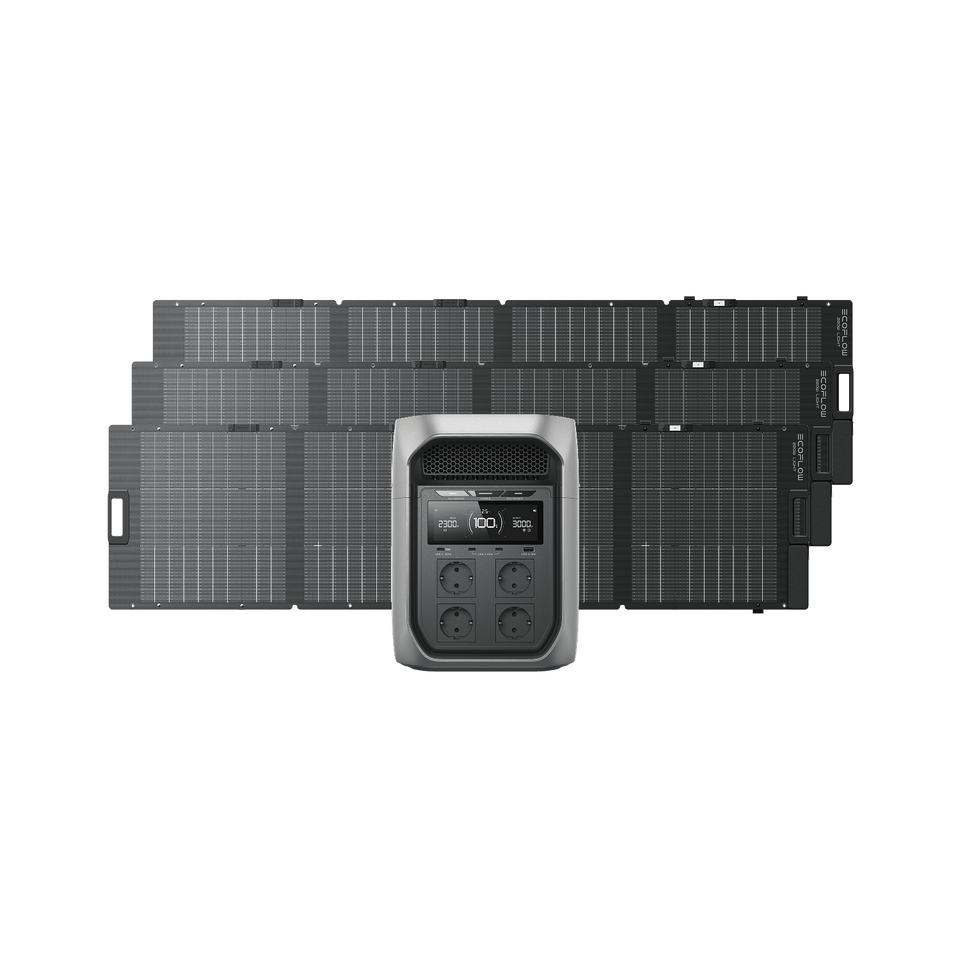 EcoFlow DELTA 3 Max Serie Solargenerator (PV220 W)