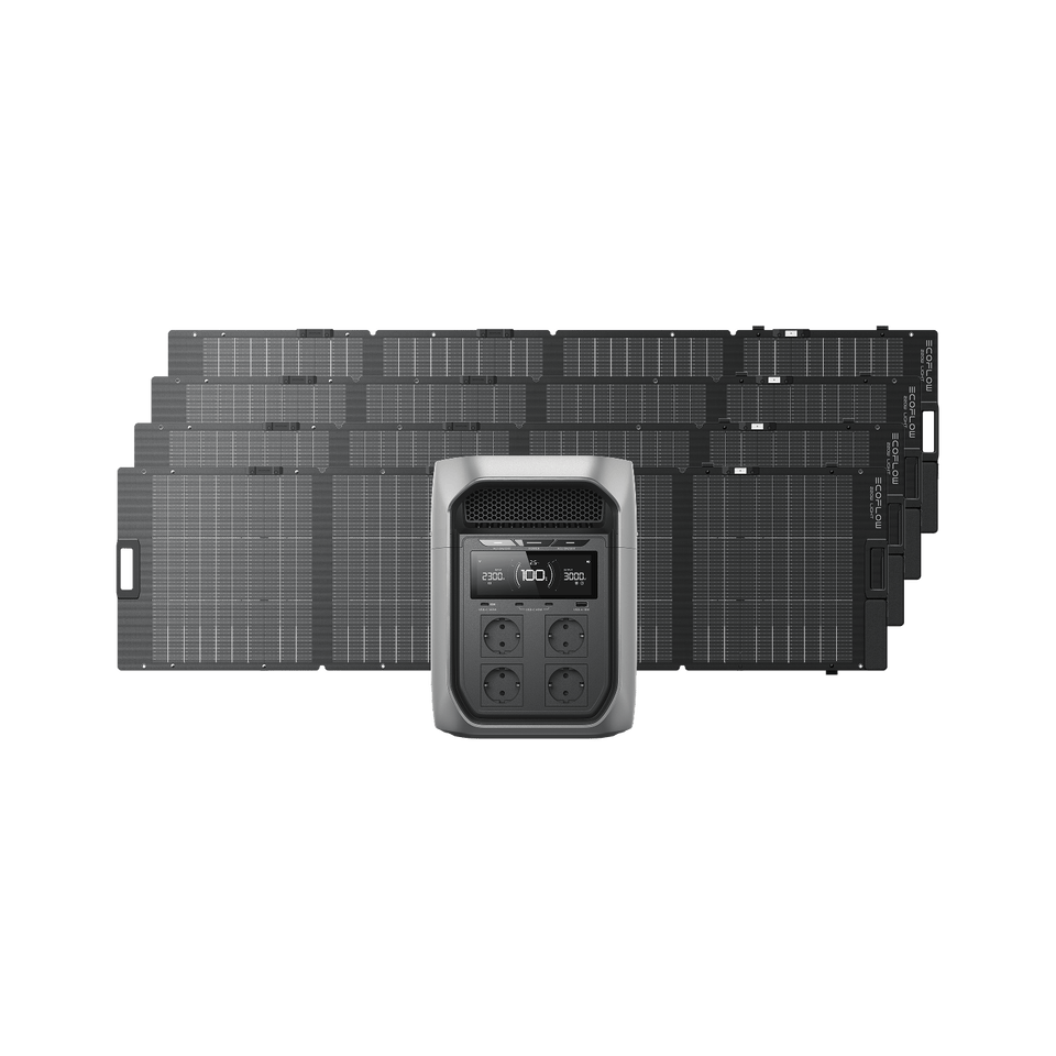 EcoFlow DELTA 3 Max Serie Solargenerator (PV220 W)