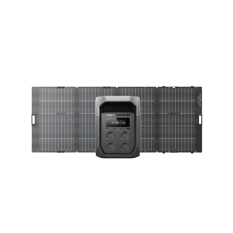 EcoFlow DELTA 3 Max Serie Solargenerator (PV400 W)
