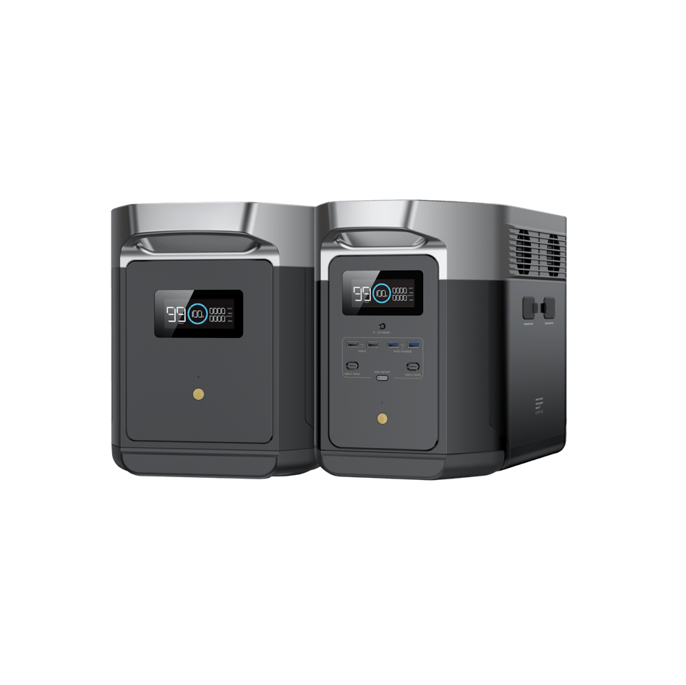 EcoFlow DELTA Max + DELTA Max Intelligenter Zusatzakku