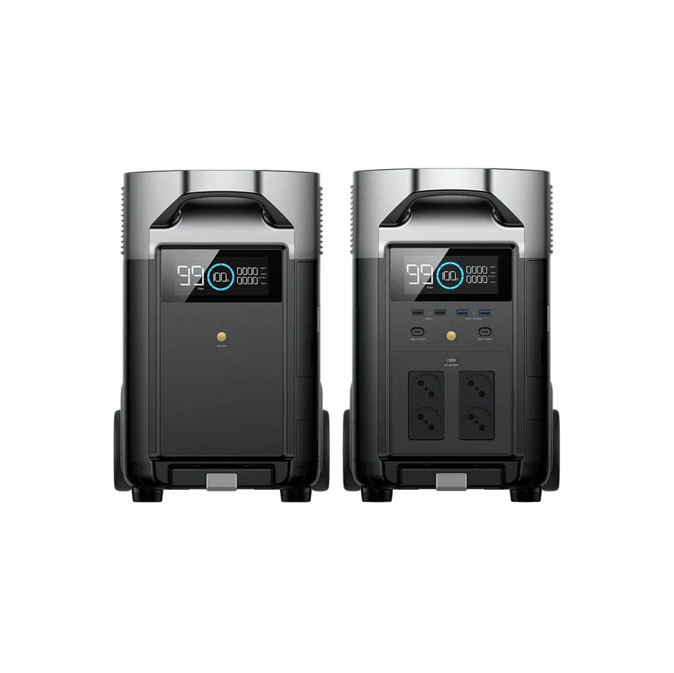 EcoFlow DELTA Pro + DELTA Pro Intelligenter Zusatzbatterie