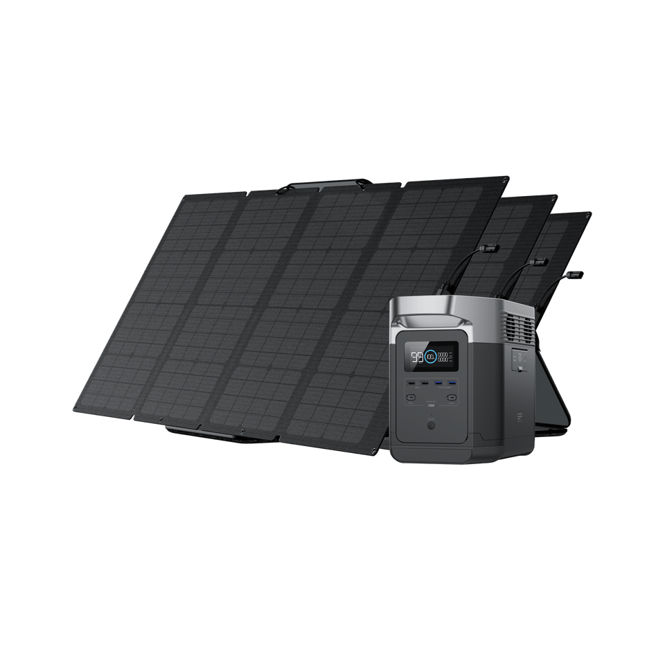 EcoFlow DELTA Solargeneratoren