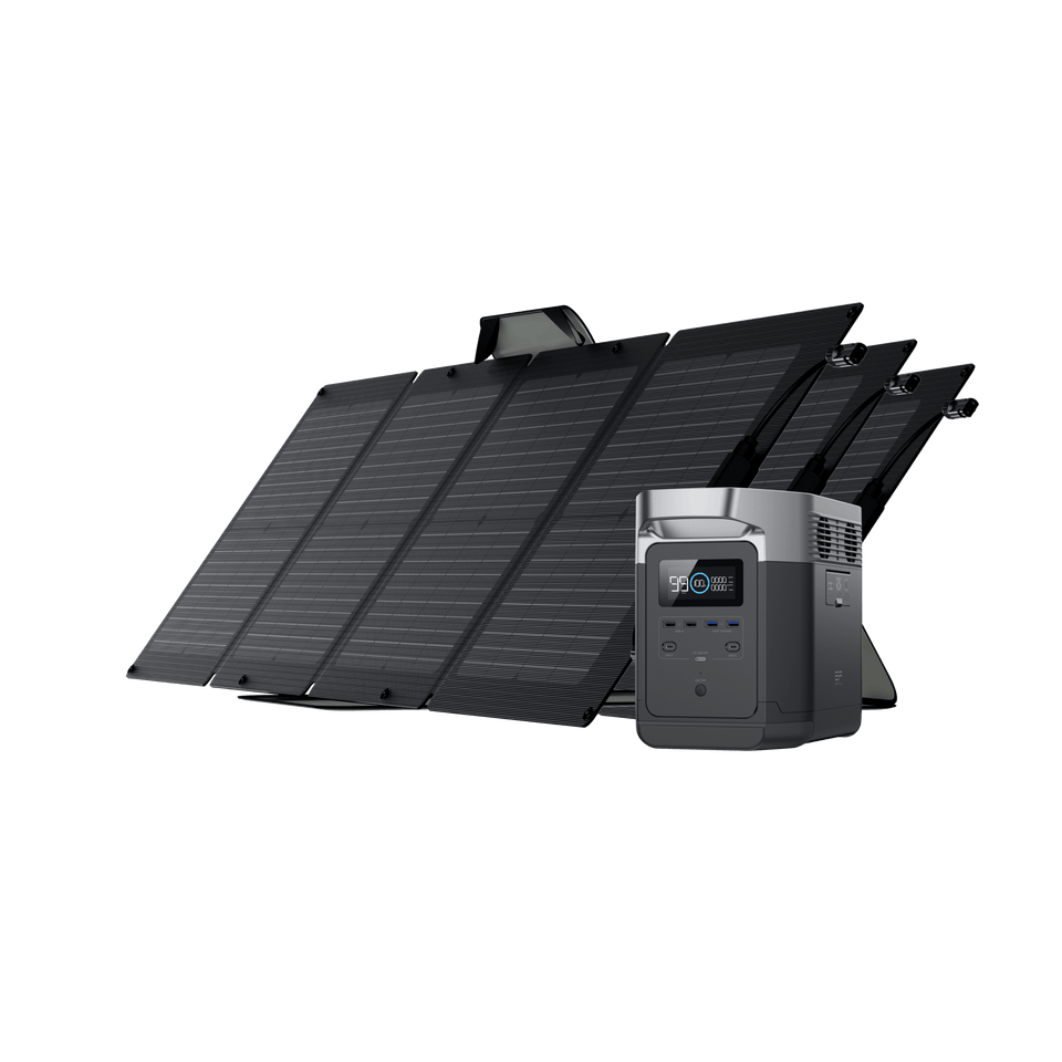 EcoFlow DELTA Solargeneratoren