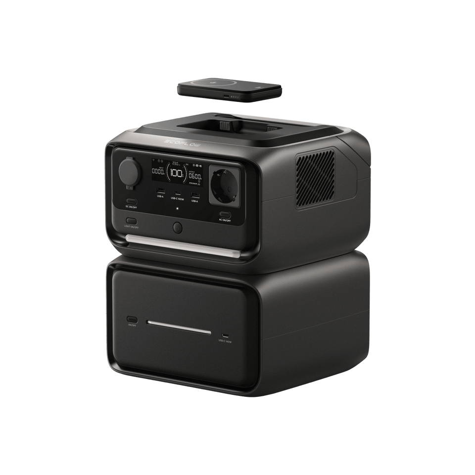 EcoFlow RIVER 3 Max Plus (Wireless) Tragbare Powerstation