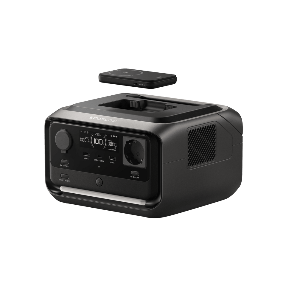 EcoFlow RIVER 3 Max Plus (Wireless) Tragbare Powerstation